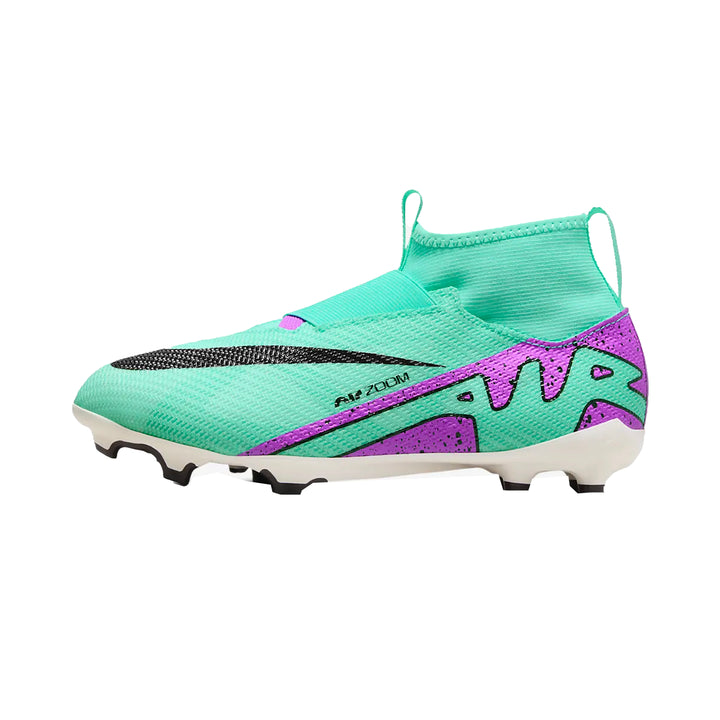 Jr Zoom Superfly 9 Pro FG - Hyper Turquoise/Fuchsia/Black/White - Nike - NUMBER 10