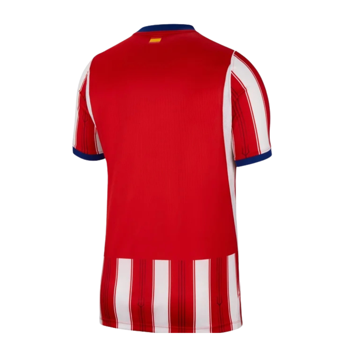 Nike Atletico Madrid stadium home shirt for adults, back view, for 2026/27 season, featuring team crest and blue design.