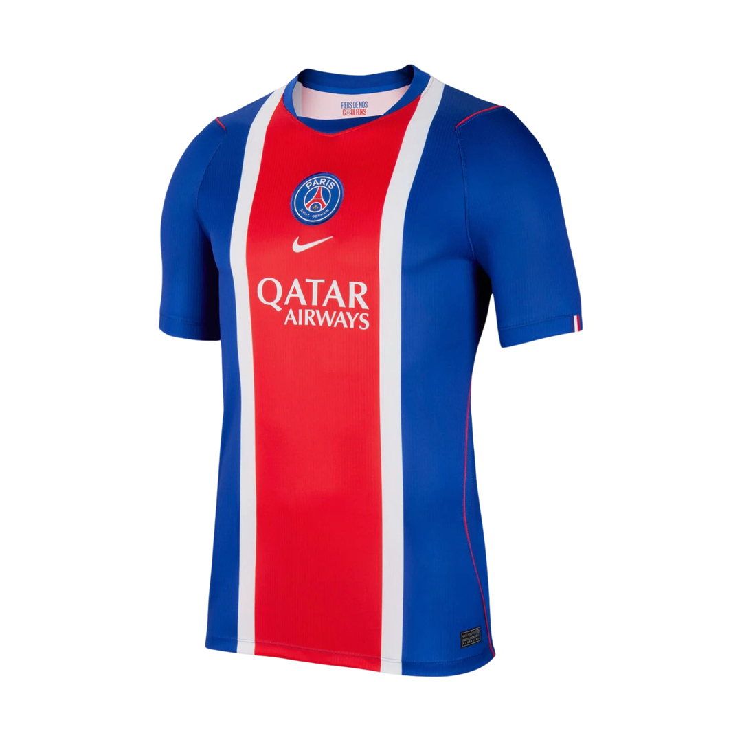 Nike Paris Saint Germain 26/27 stadium home shirt for adults, front view showing PSG team crest and Nike logo.