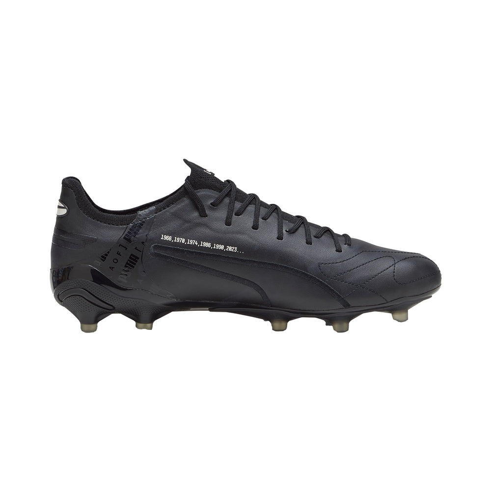 King Ultimate AOF FG/AG - Black/Alpine Snow/Gold/White - Puma - NUMBER 10