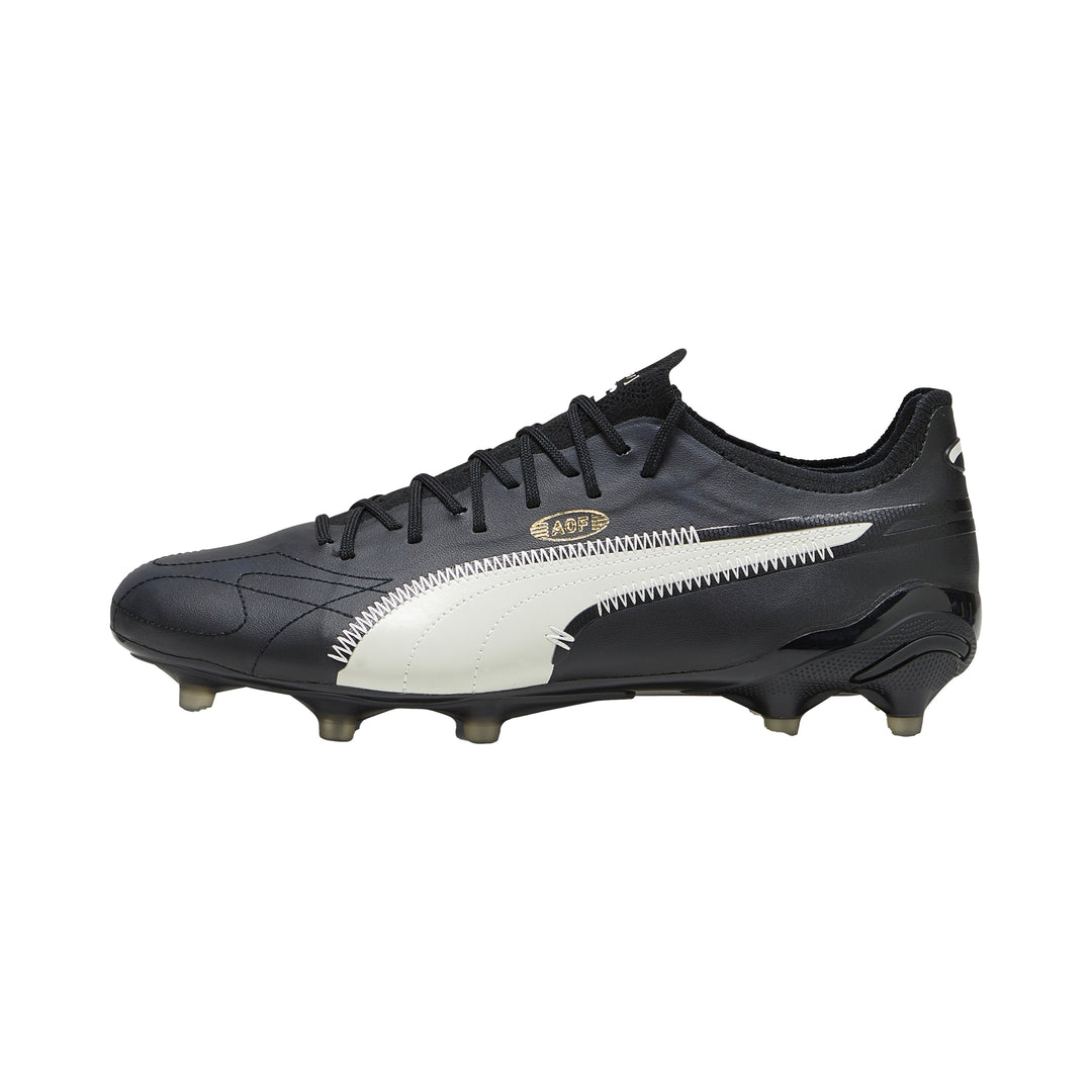 King Ultimate AOF FG/AG - Black/Alpine Snow/Gold/White - Puma - NUMBER 10