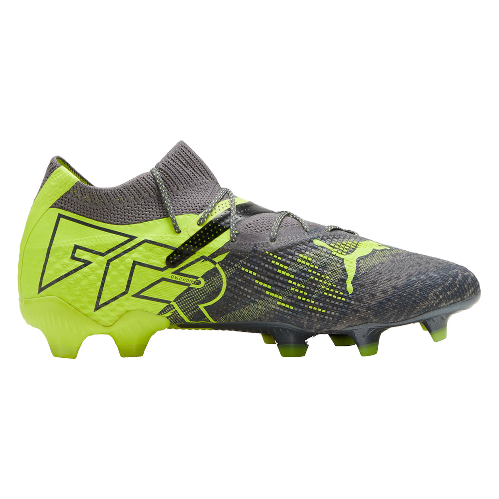 Future 7 Ultimate Rush FG/AG - Strong Gray/Cool Dark Gray/Electric Lime - Puma - NUMBER 10