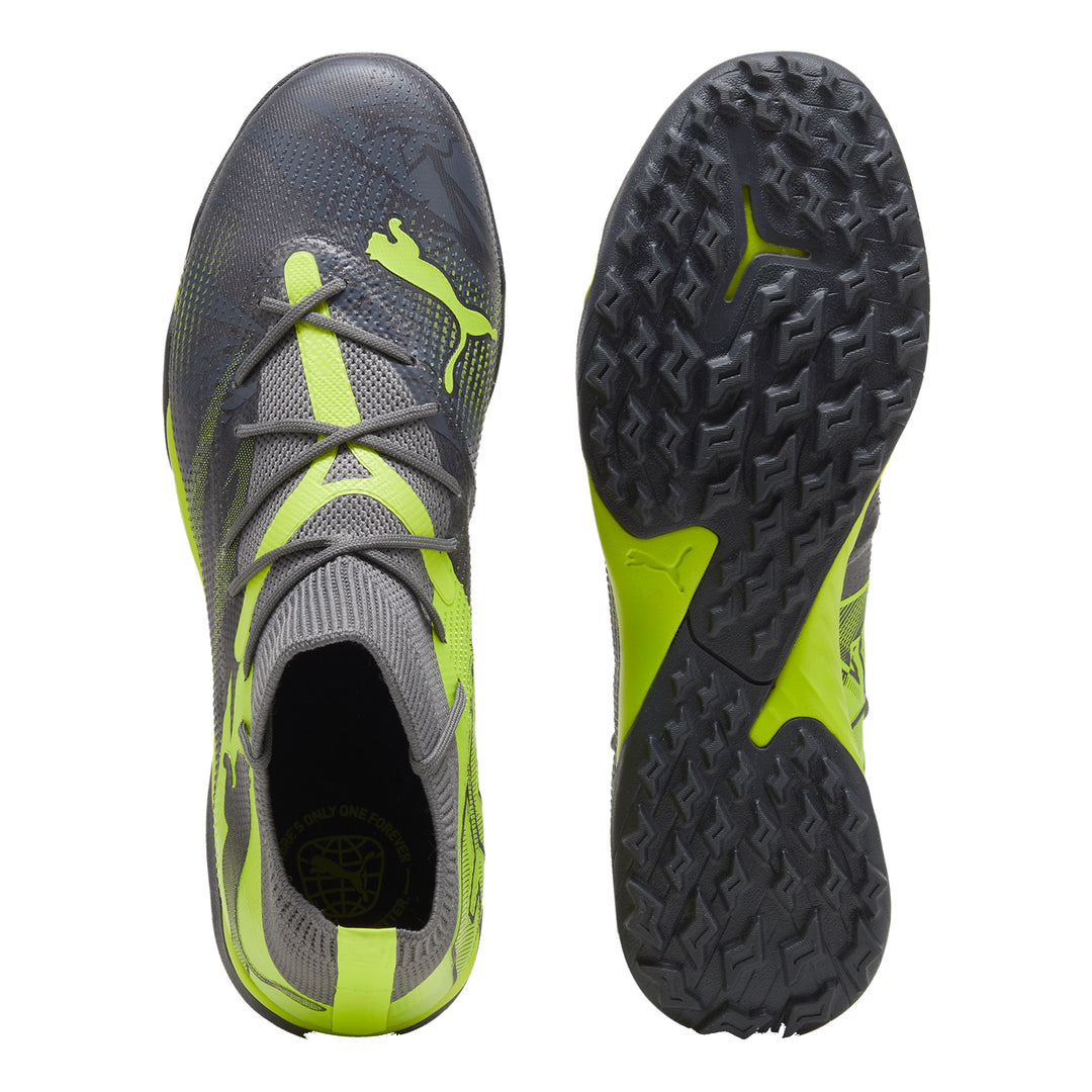 Future 7 Match Rush TT - Strong Gray/Cool Dark Gray/Electric Lime - Puma - NUMBER 10