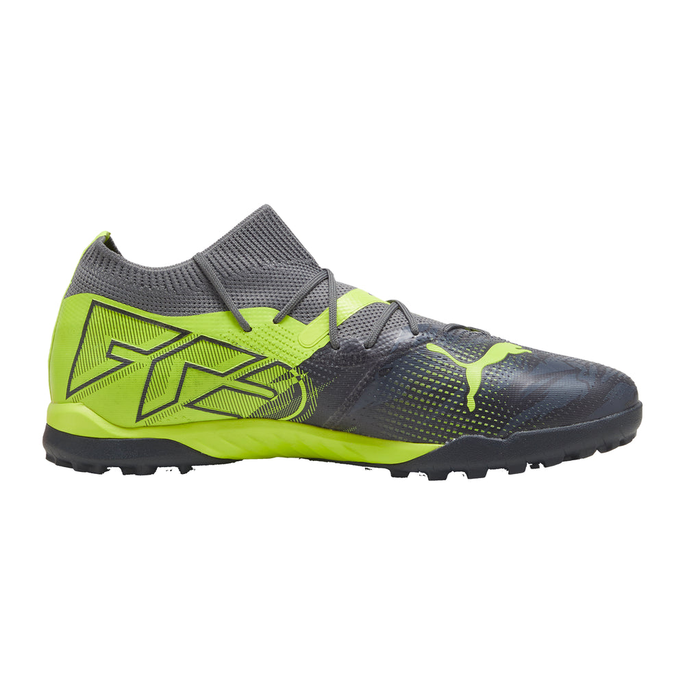 Future 7 Match Rush TT - Strong Gray/Cool Dark Gray/Electric Lime - Puma - NUMBER 10
