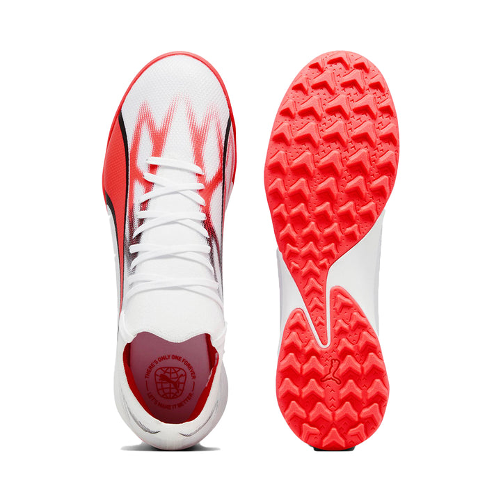 Ultra Match TT - White/Black/Fire Orchid - Puma - NUMBER 10