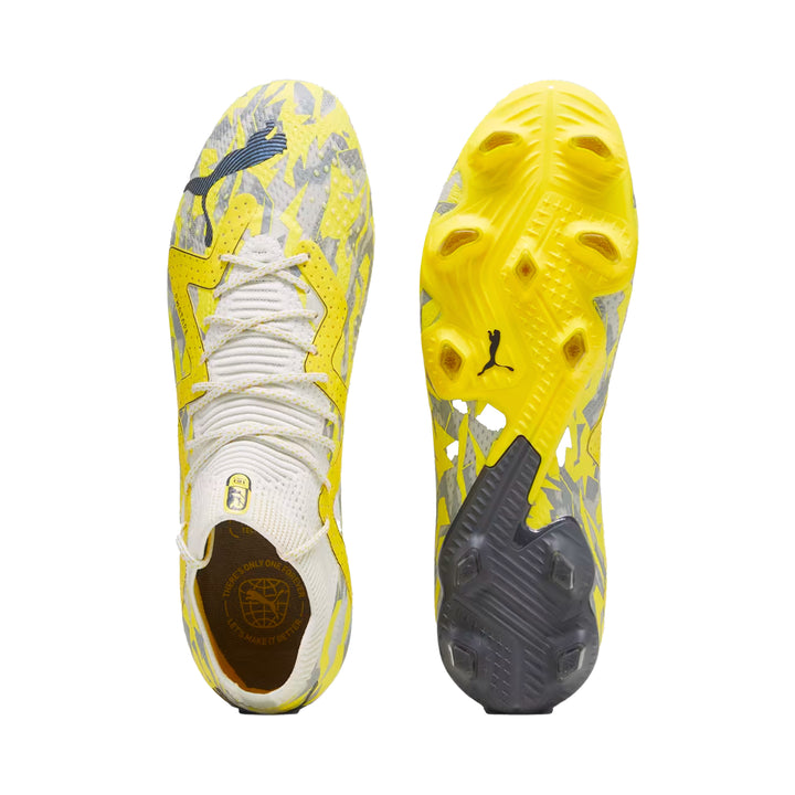 Future Ultimate FG/AG - Sedate Gray/Asphalt/Yellow Blaze - Puma - NUMBER 10