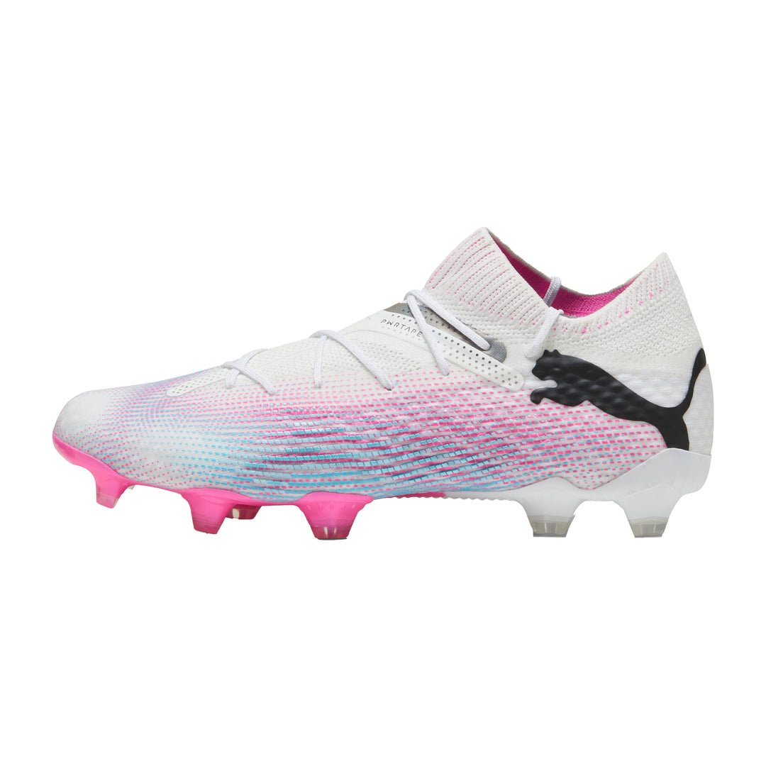 Future 7 Ultimate FG/AG - White/Black/Poison Pink - Puma - NUMBER 10