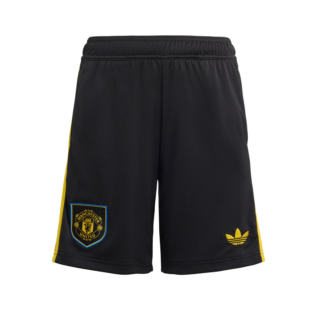 Kids Manchester United 25/26 Third Shorts by adidas at NUMBER 10 - Buy Now!