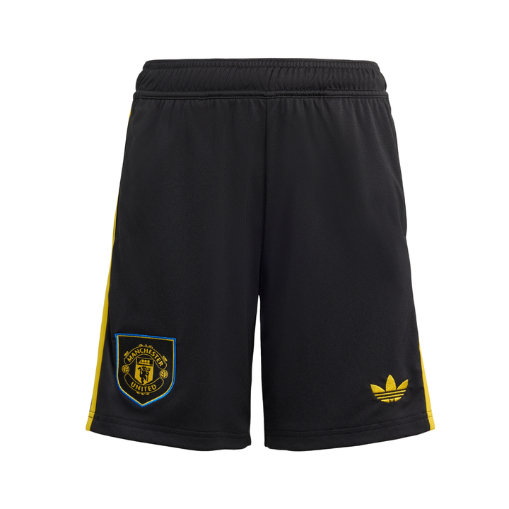 Kids Manchester United 25/26 Third Shorts by adidas at NUMBER 10 - Buy Now!