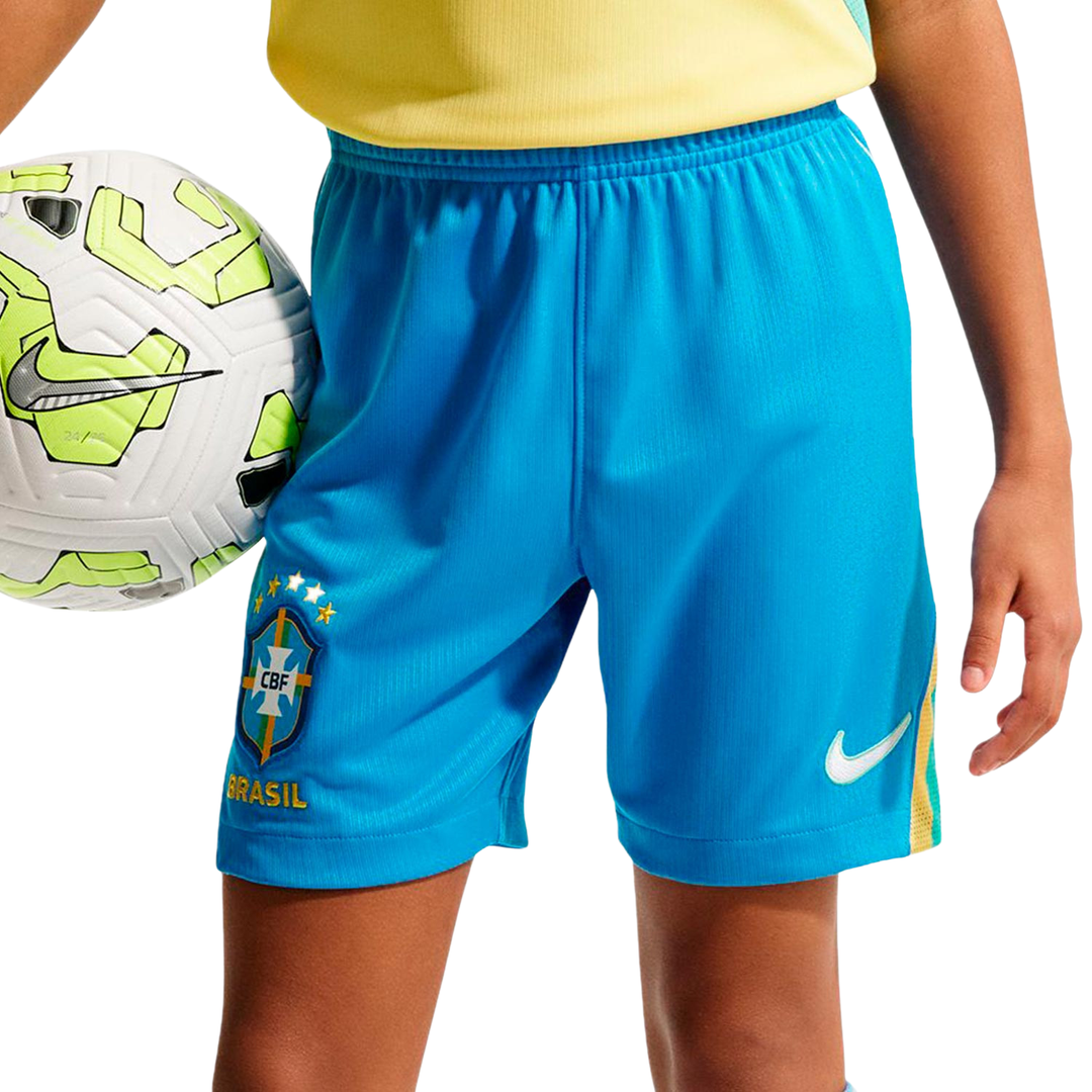 Brazil Youth Home Shorts 26