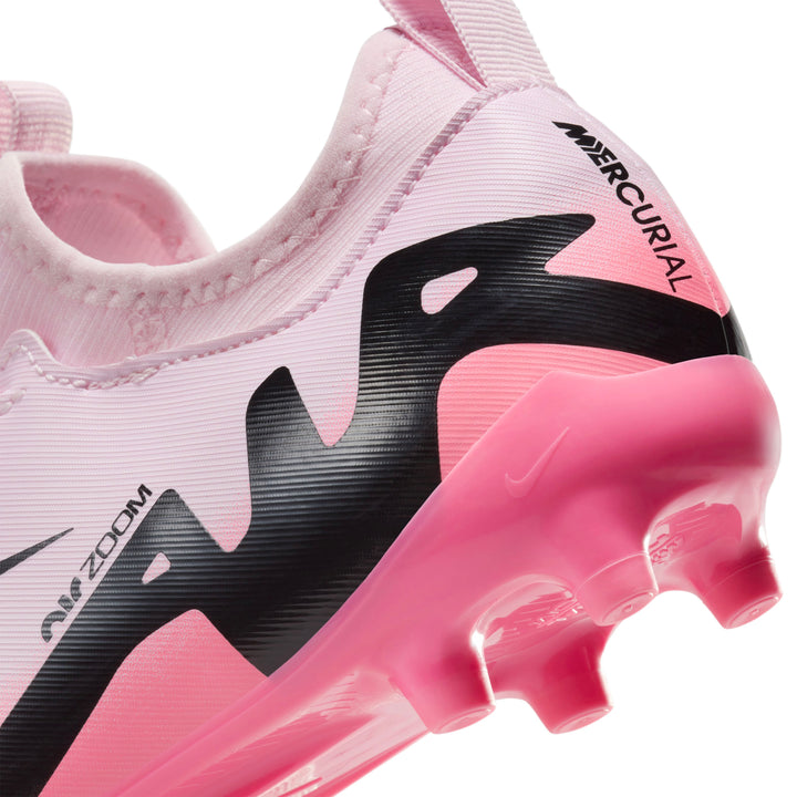 Jr Zoom Vapor 15 Academy FG/MG - Pink Foam/Black - Nike - NUMBER 10