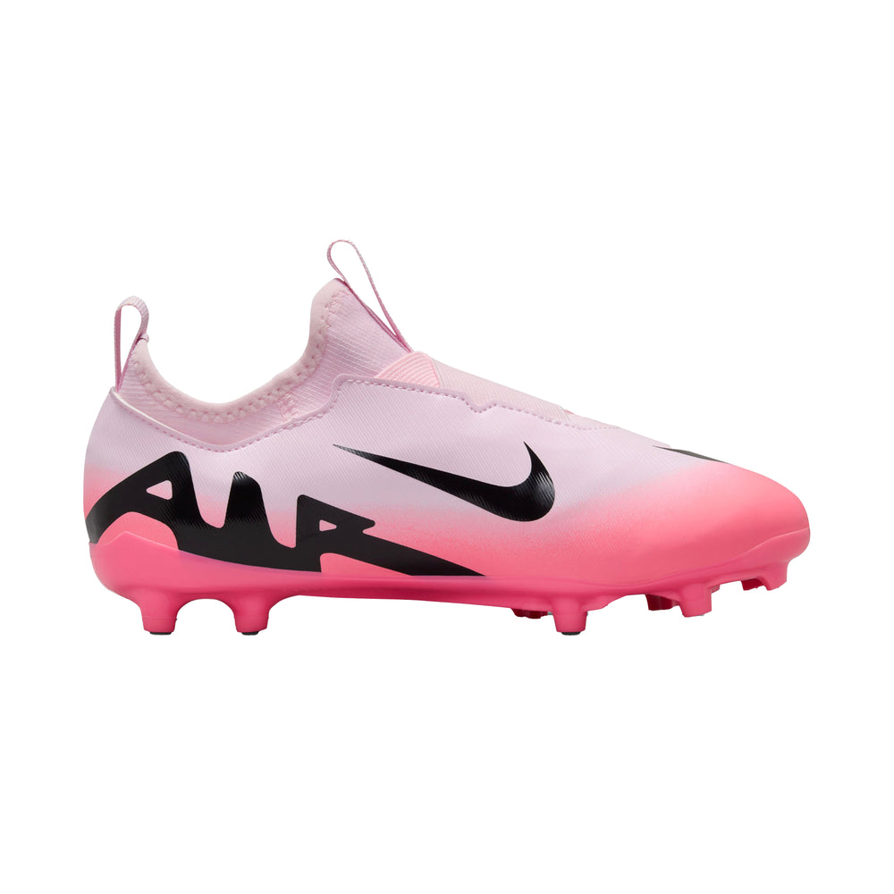 Jr Zoom Vapor 15 Academy FG/MG - Pink Foam/Black - Nike - NUMBER 10