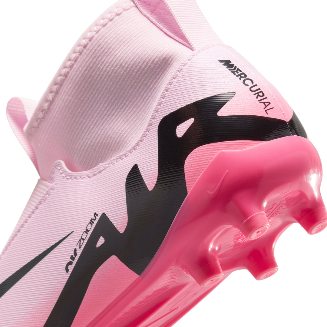 Jr Zoom Superfly 9 Academy FG/MG - Pink Foam/Black - Nike - NUMBER 10