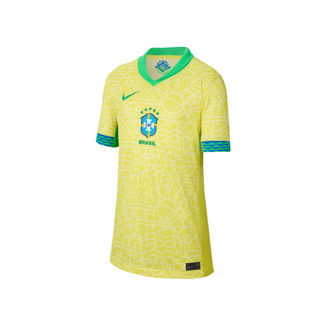 Brazil Youth Home Shirt 24/25 - Nike - NUMBER 10