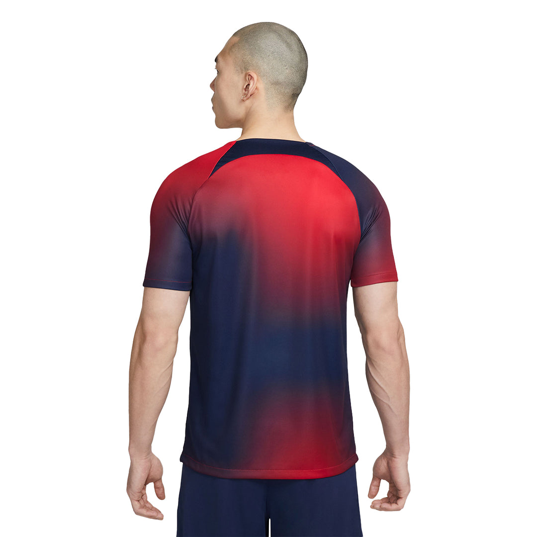 PSG Dri-FIT Top - Midnight Navy/University Red - Nike - NUMBER 10