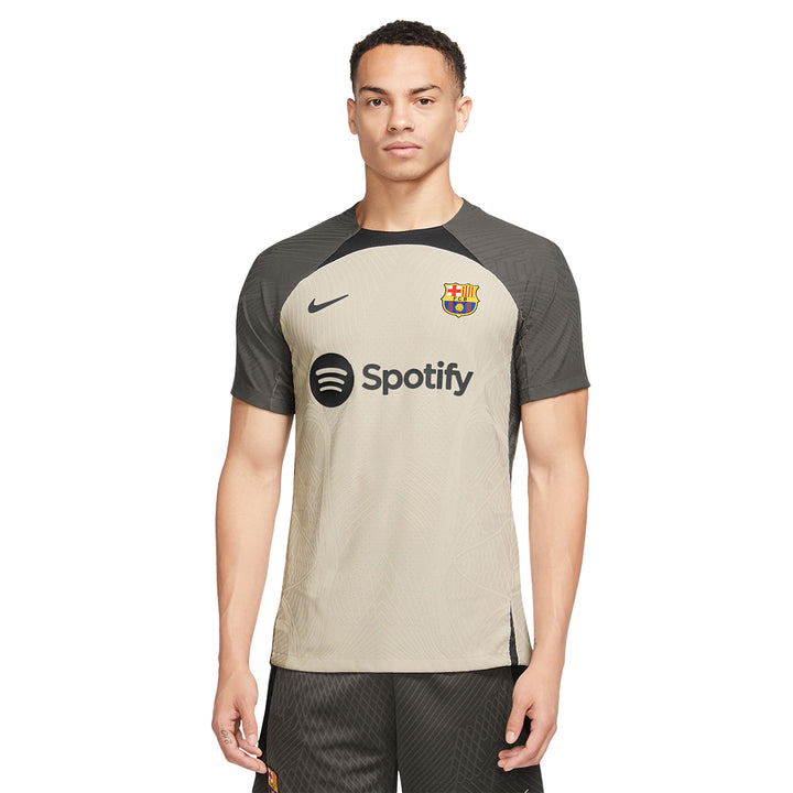 FC Barcelona Dri-FIT Strike Top - String/Black - Nike - NUMBER 10