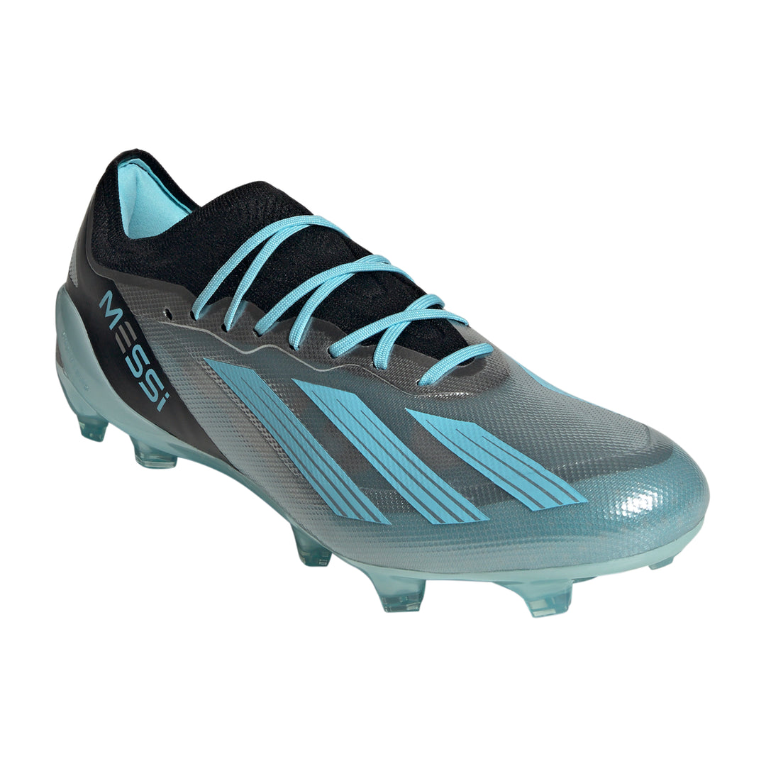 X Crazyfast Messi .1 - Silver Metallic /Bliss Blue /Core Black - adidas - NUMBER 10