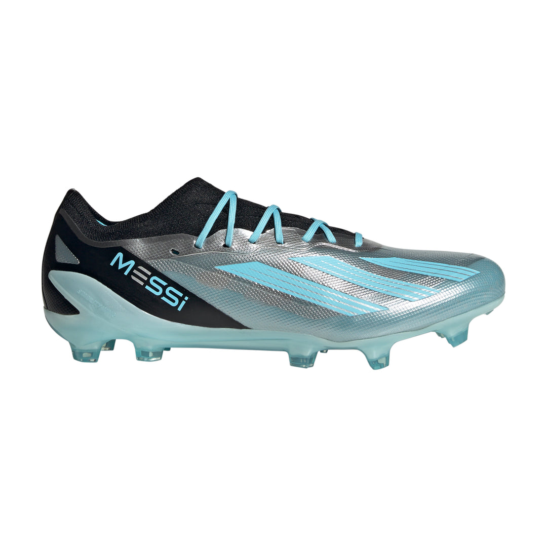 X Crazyfast Messi .1 - Silver Metallic /Bliss Blue /Core Black - adidas - NUMBER 10