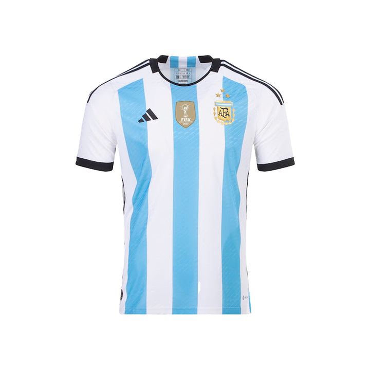 Argentina 3 Star Authentic Home Shirt 23/24 - adidas - NUMBER 10