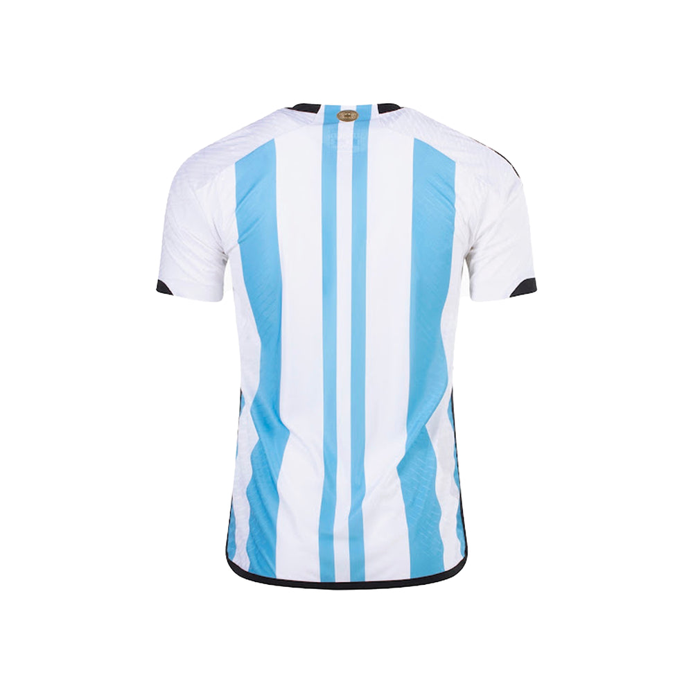 Argentina 3 Star Authentic Home Shirt 23/24 - adidas - NUMBER 10