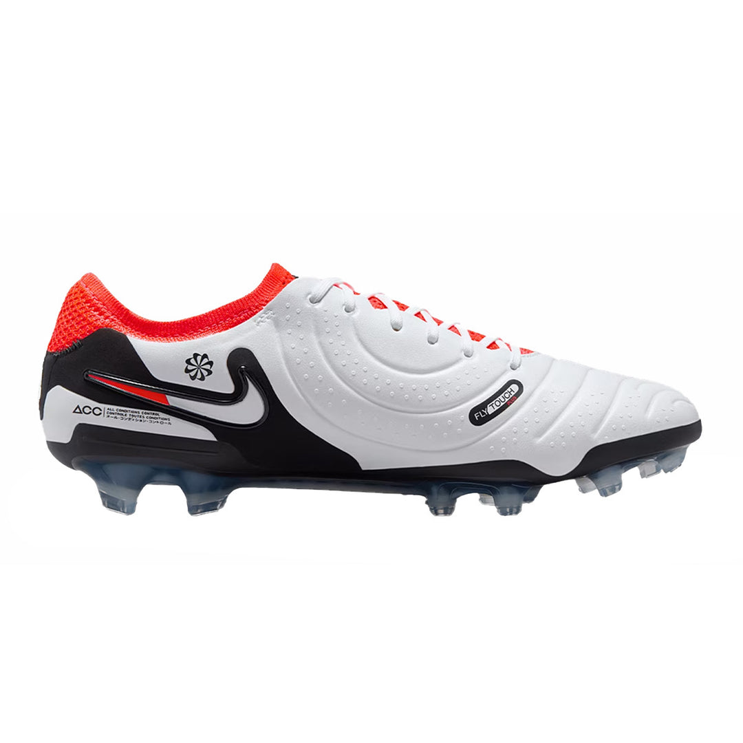 Legend 10 Elite FG - White/Black/Bright Crimson - Nike - NUMBER 10