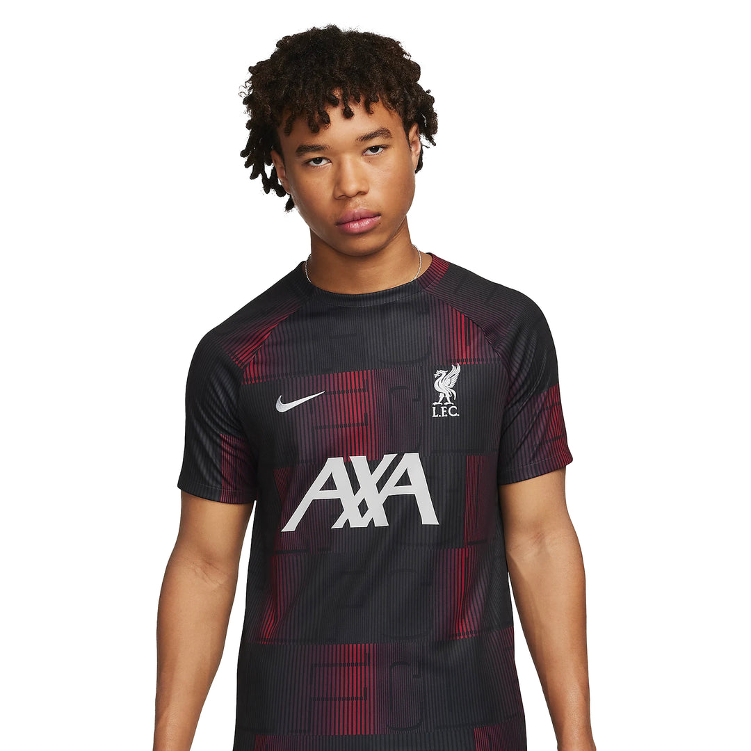 Liverpool FC Academy Pro Third Shirt 23/24 - Black/Red - Nike - NUMBER 10