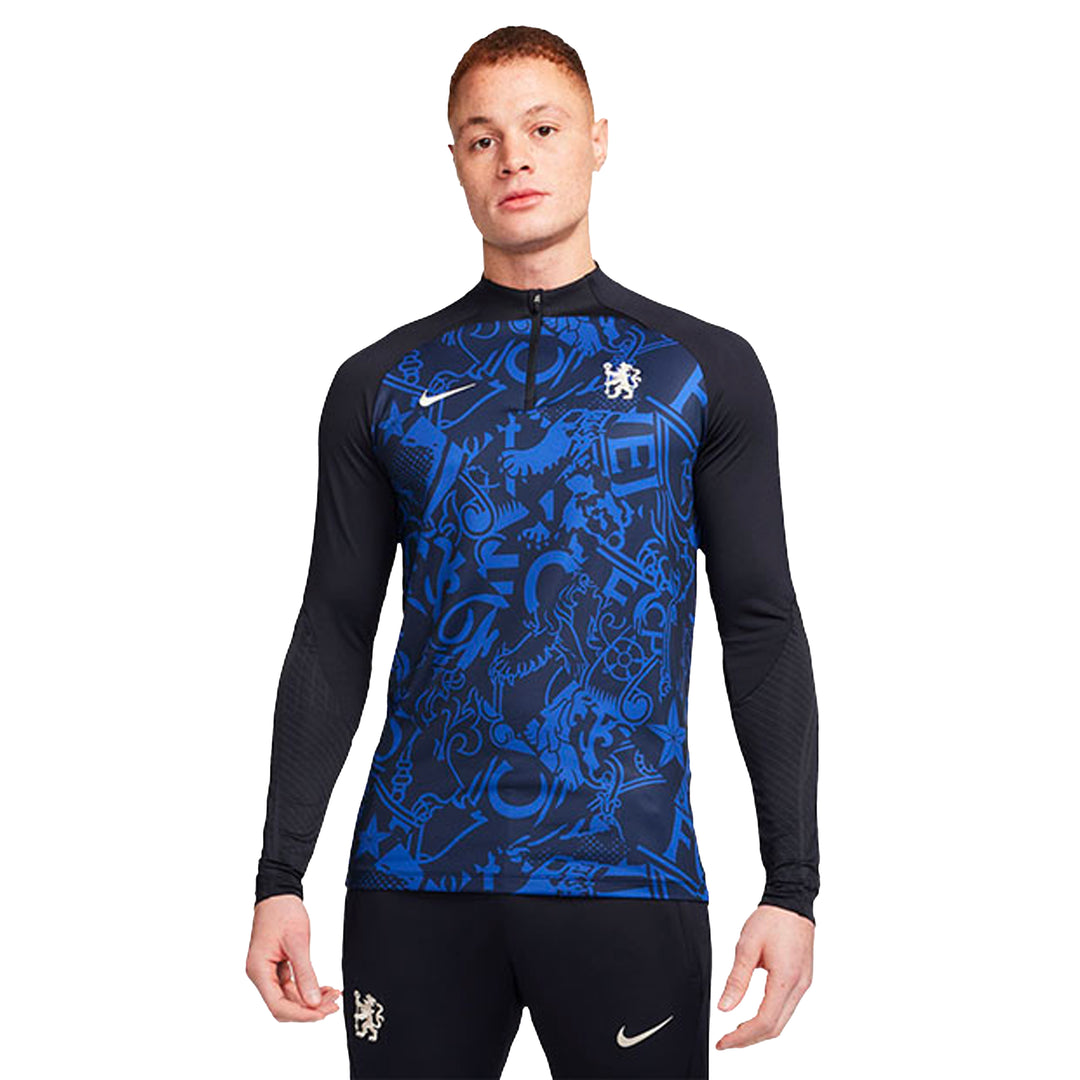 Chelsea FC Strike Drill Top SE 23/24 - Pitch Blue/Pitch Blue/Natural - Nike - NUMBER 10
