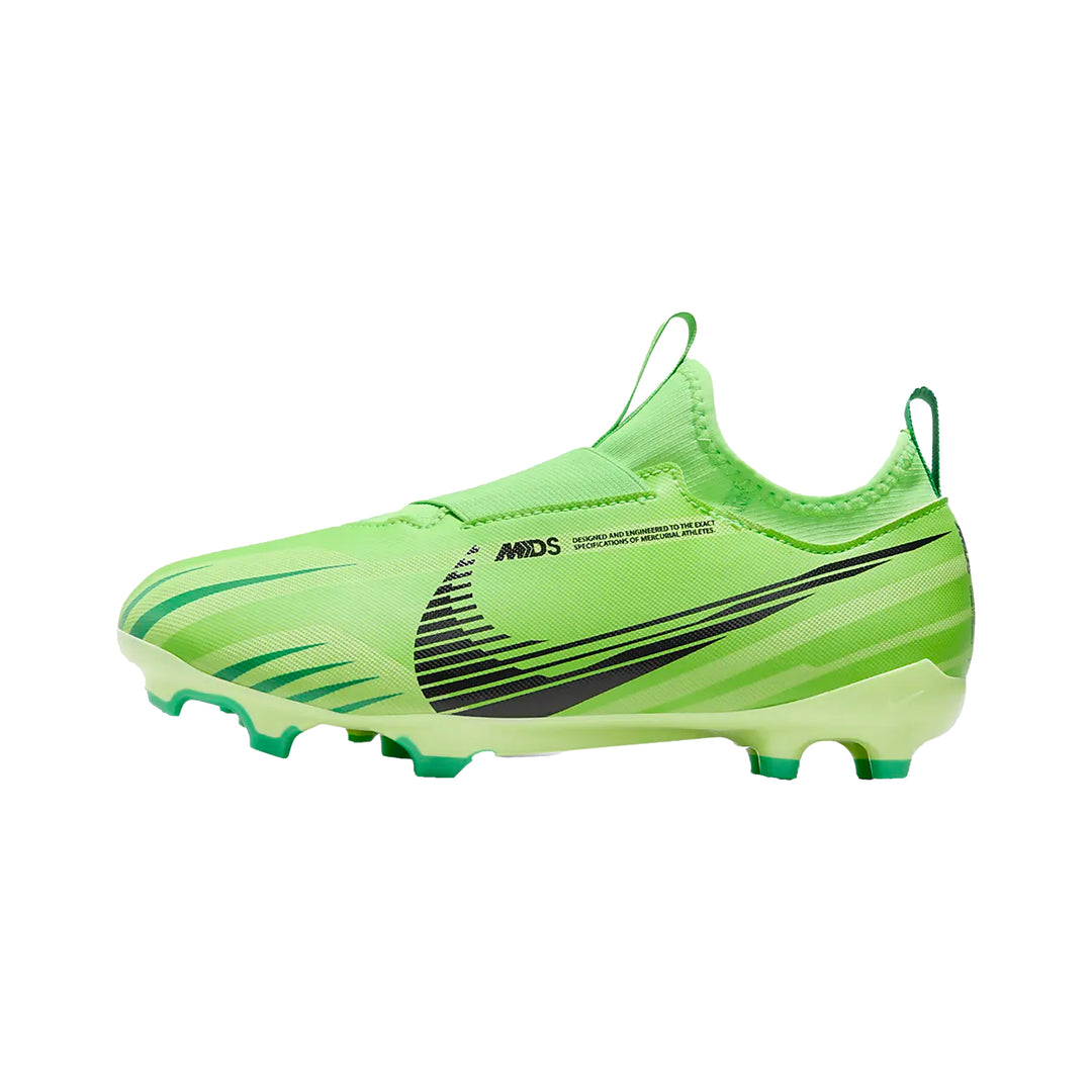 Jr Zoom Vapor 15 Academy MDS FG/MG - Green Strike/Black/Stadium Green - Nike - NUMBER 10