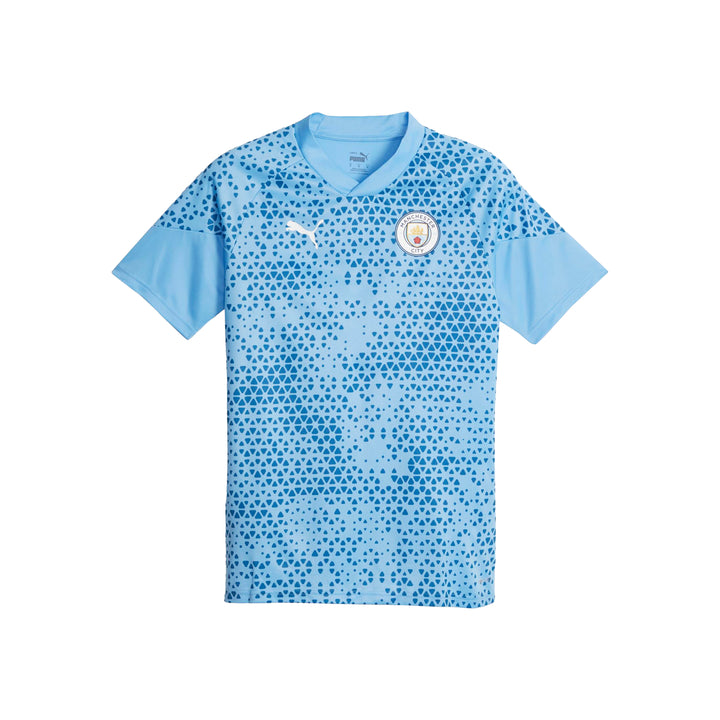 Manchester City Training Shirt 23/24 - Light Blue/Lake Blue - Puma - NUMBER 10