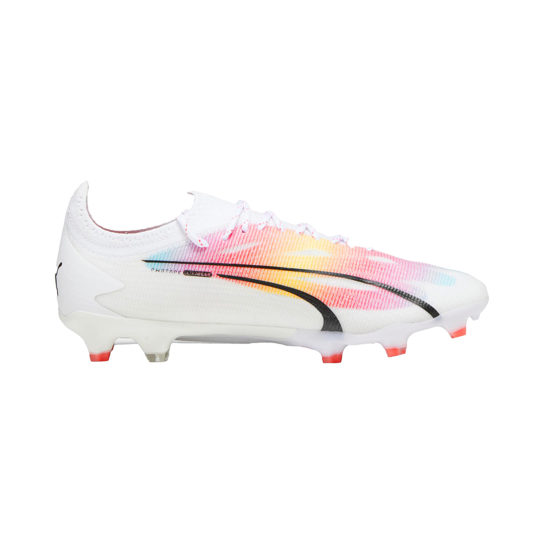 Ultra Ultimate FG/AG - White/Black/Fire Orchid - Puma - NUMBER 10