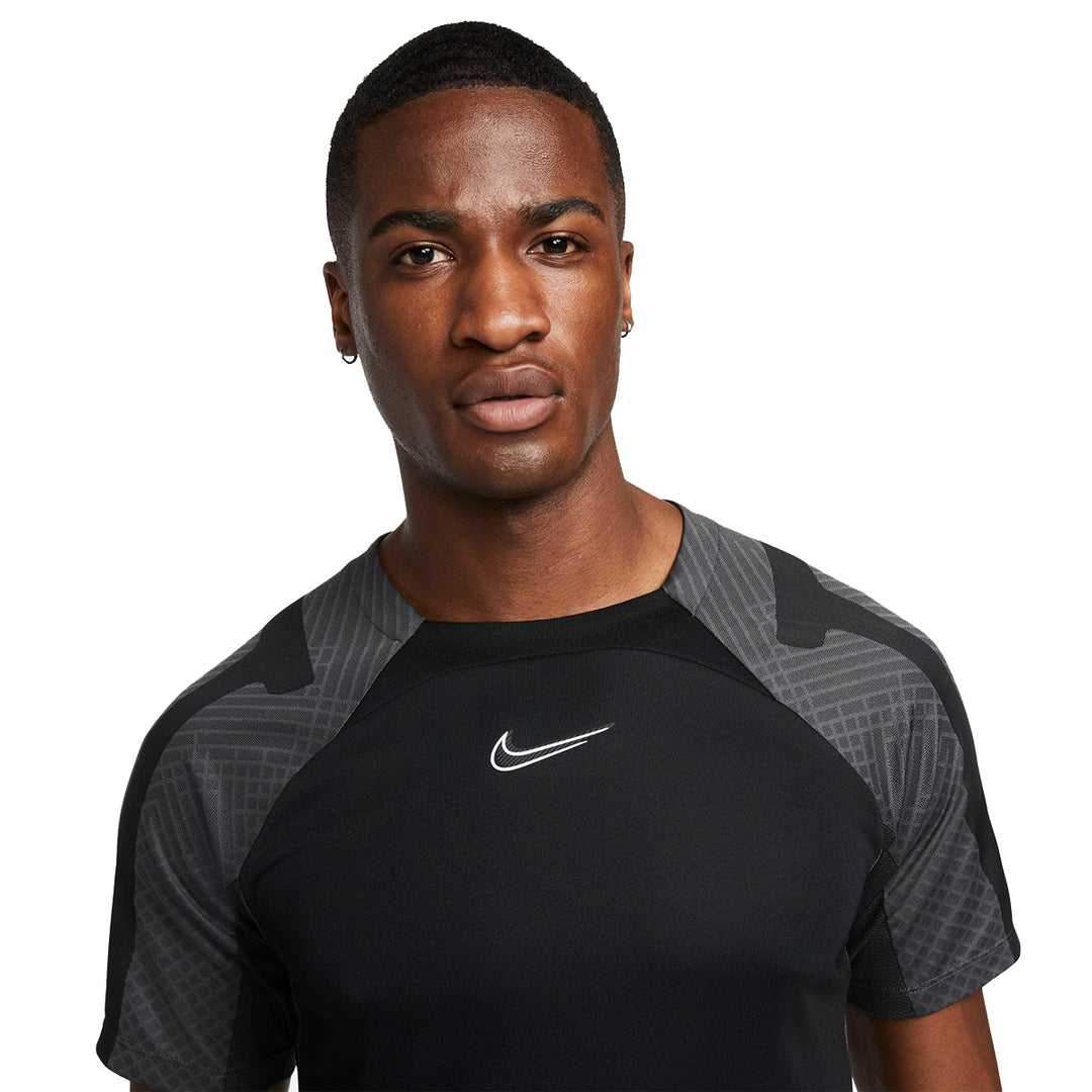 Nike Dri-FIT Strike Top - Black/Grey - Nike - NUMBER 10