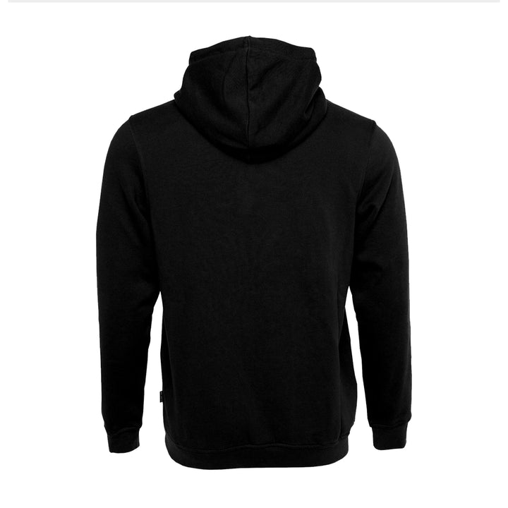 Brand Straight Hoodie Jet Black - Balr - NUMBER 10