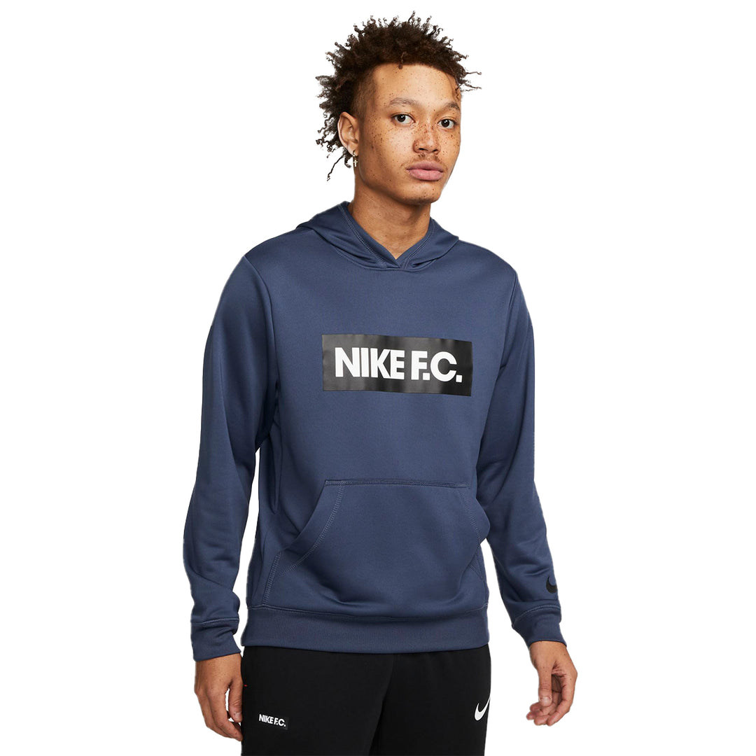 Nike FC Libero Hoodie - Thunder Blue/White/Black - Nike - NUMBER 10