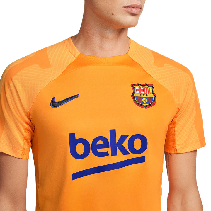 FC Barcelona Dri-Fit Strike Top SS - Nike - NUMBER 10