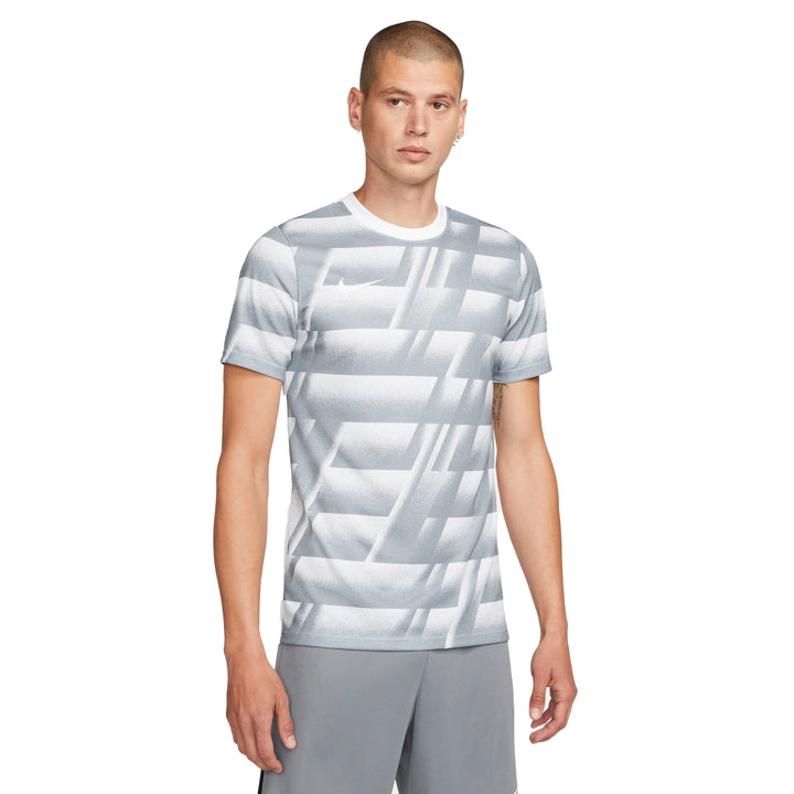 Nike FC Dri-FIT Libero Top SS GX - Grey/White - Nike - NUMBER 10