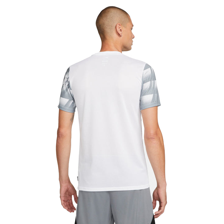 Nike FC Dri-FIT Libero Top SS GX - Grey/White - Nike - NUMBER 10