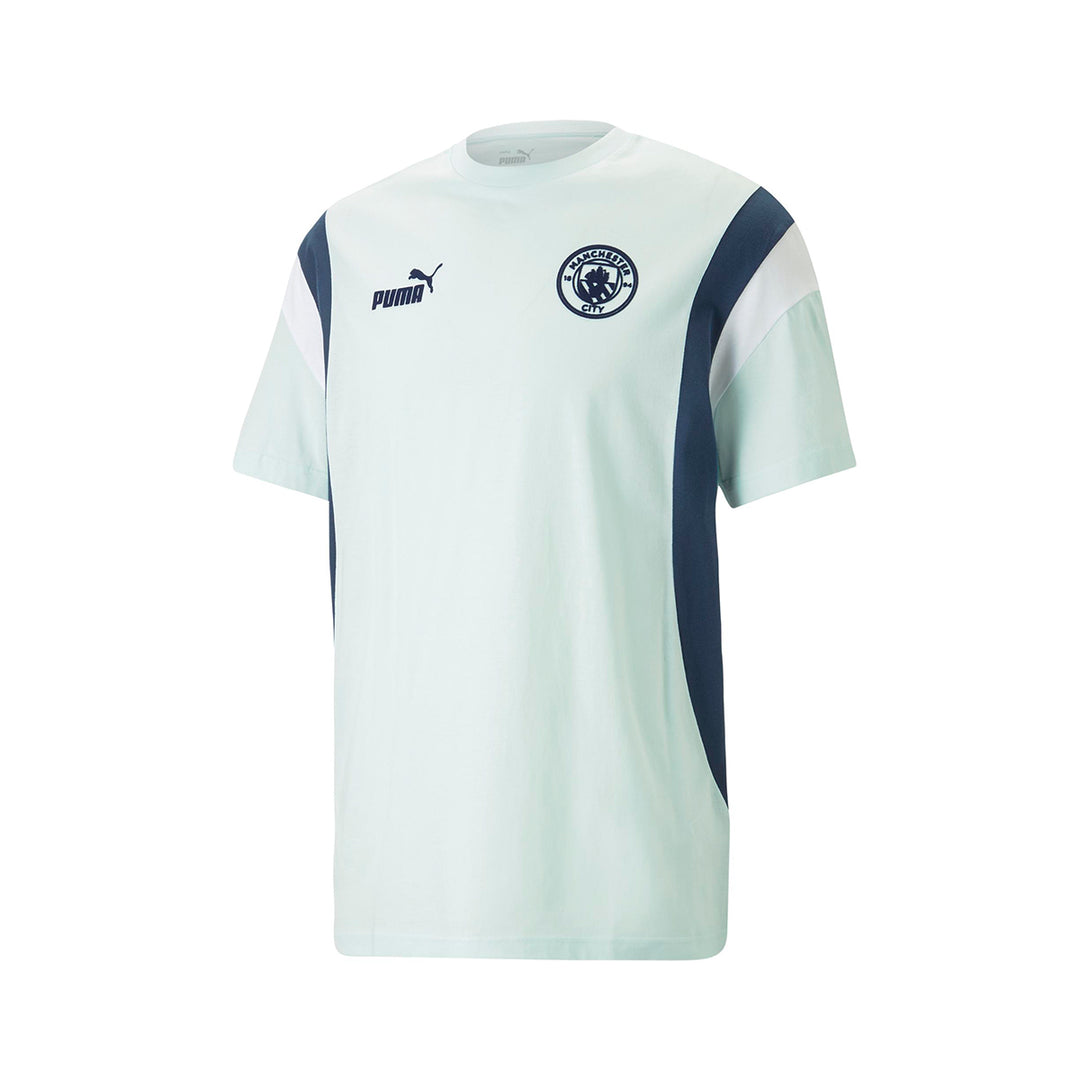 Manchester City FTBL Archive Tee - Nitro Blue/Marine - Puma - NUMBER 10