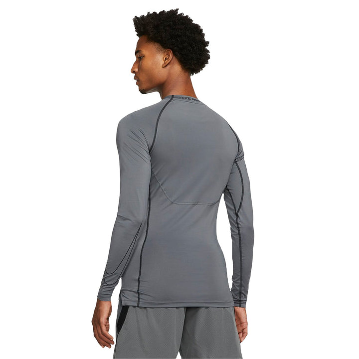 Pro Dri-Fit Tight Top LS Iron Grey/Black - Nike - NUMBER 10