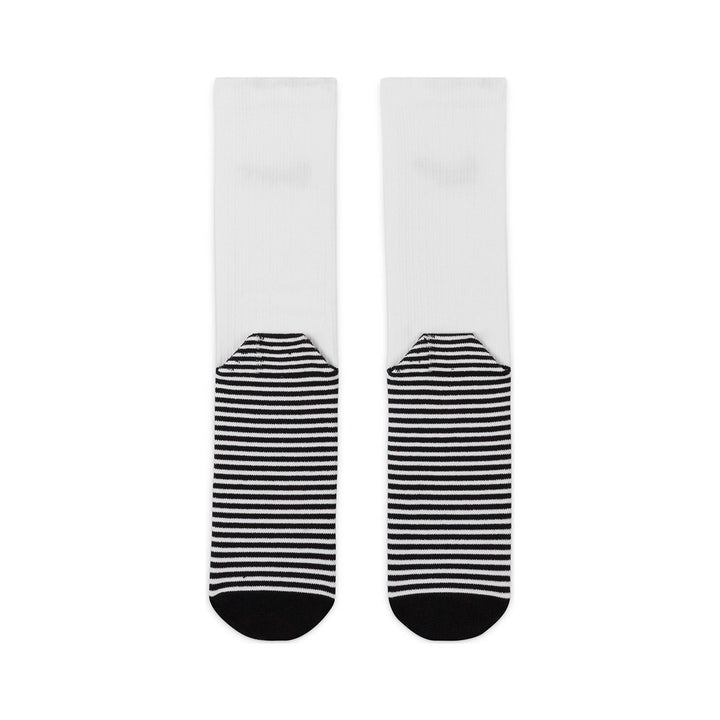 Squad Crew Socks White/Black - Nike - NUMBER 10