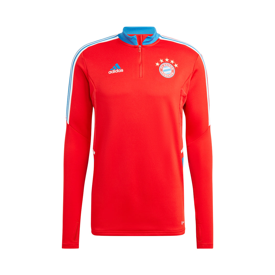 FC Bayern Munich Training Top 22/23 - Red - adidas - NUMBER 10