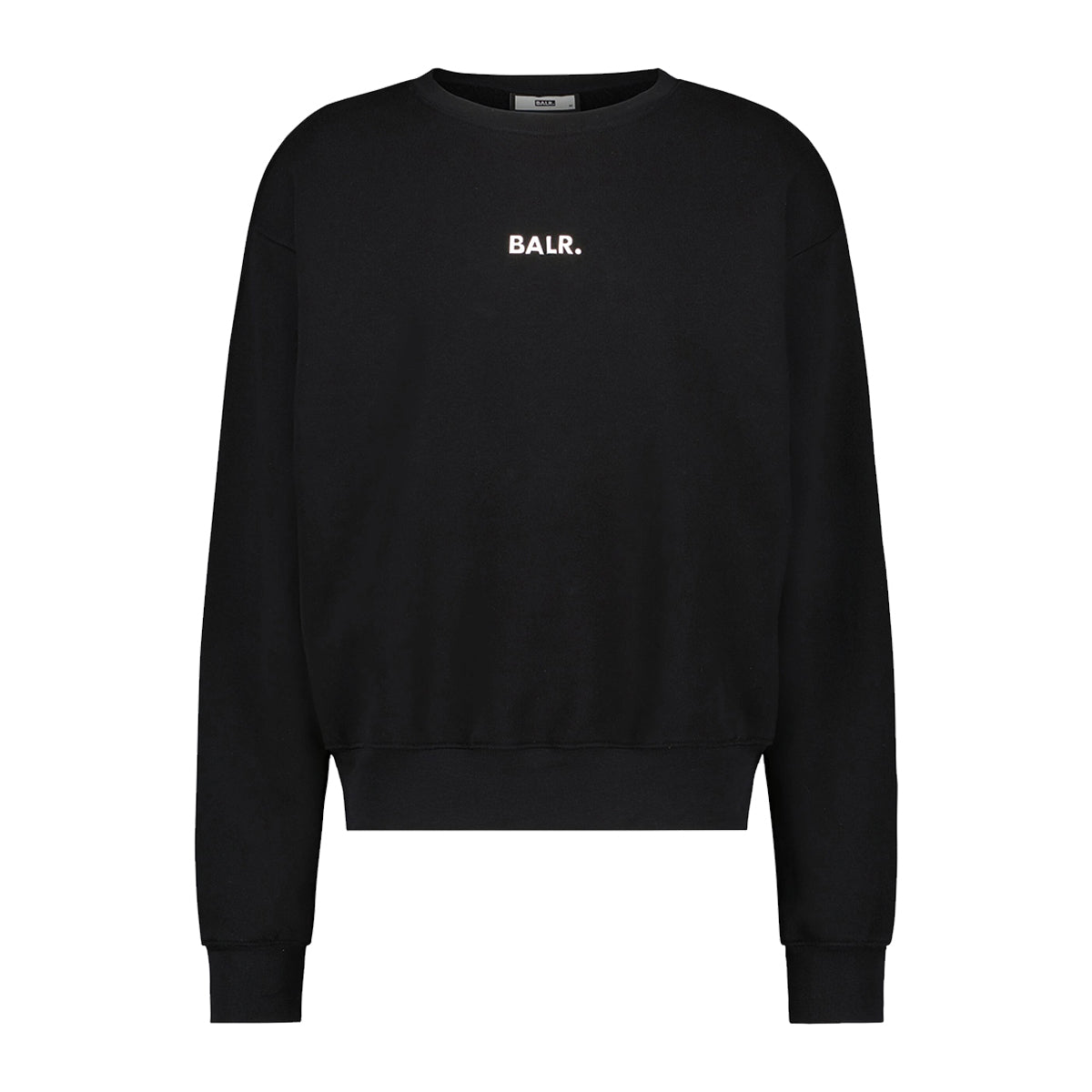 Franck Relaxed BALR. 10 Crewneck Jet Black NUMBER 10