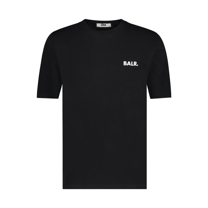 Athletic Small Branded Chest T-Shirt Jet Black - Balr - NUMBER 10