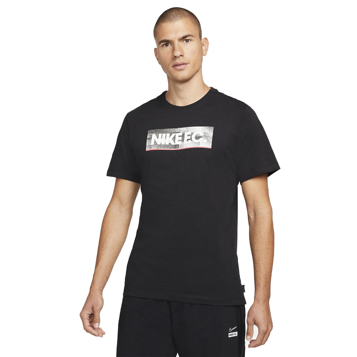 Nike FC Tee Seasonal Block Black - Nike - NUMBER 10