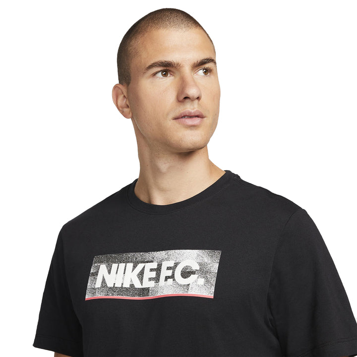 Nike FC Tee Seasonal Block Black - Nike - NUMBER 10