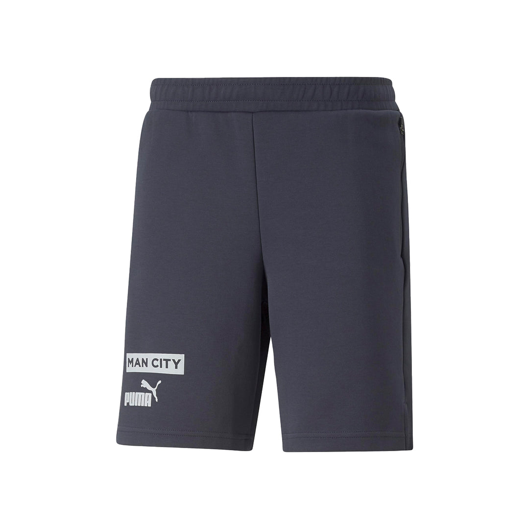 Manchester City Casuals Shorts - Parisian Night/Gray - Puma - NUMBER 10