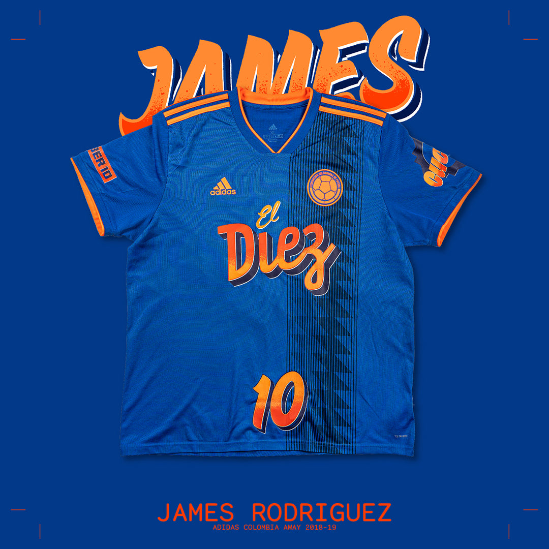 Ten10 - Colombia James 2018-19 - NUMBER 10 - NUMBER 10