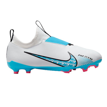 Nike Zoom Vapor 15 Elite FG (White/Baltic Blue-Pink Blast