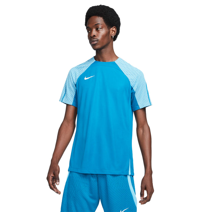 Dri-FIT Strike Top SS - Green Abyss/Baltic Blue - Nike - NUMBER 10