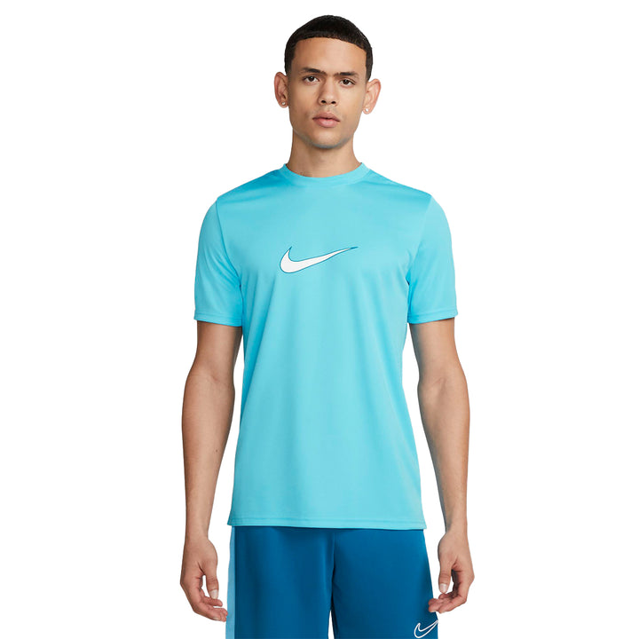 Dri-FIT ACD21 Top SS GX - Baltic Blue/Green Abyss/White - Nike - NUMBER 10