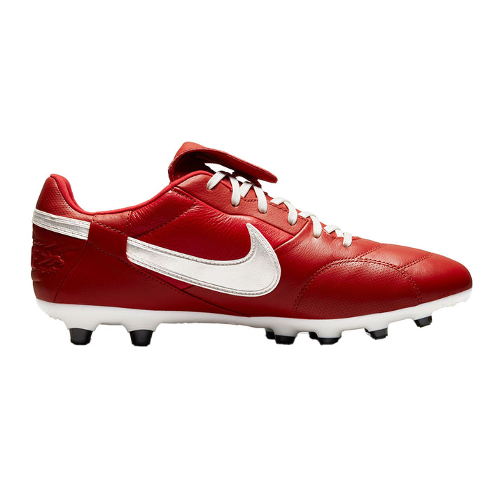 The Nike Premier III FG - Cinnabar/Metallic Silver/Red-Sail - Nike - NUMBER 10